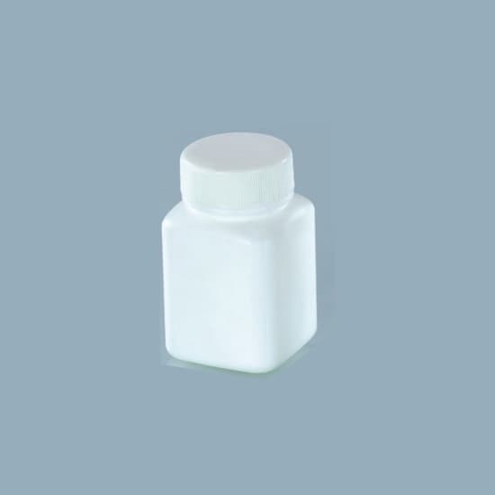 60ml plastic square medicine pill bottle